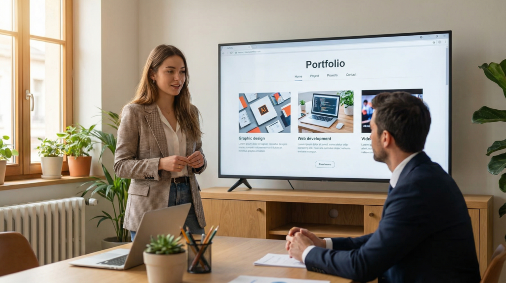étudiant BTS NDRC portfolio numérique e-portfolio