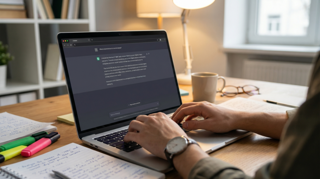 étudiant prompt engineering IA BTS